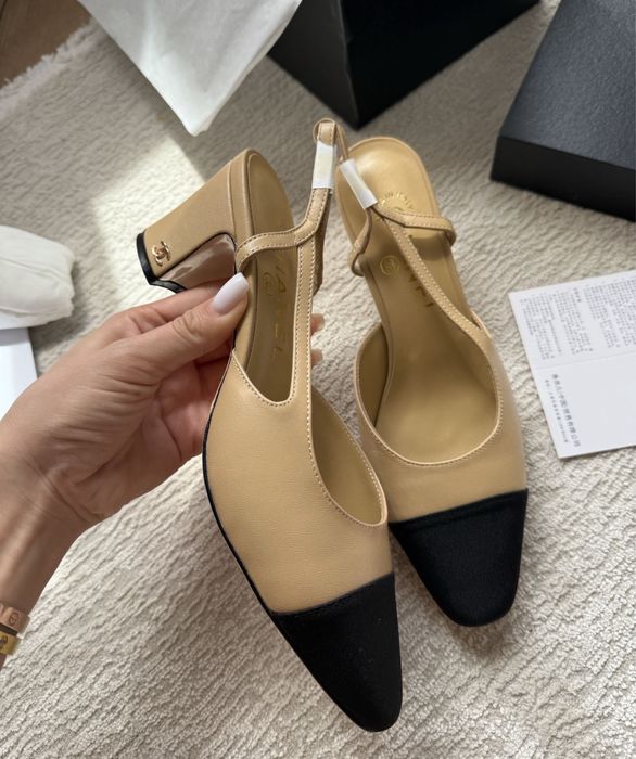 Туфли Слингбэки Chanel