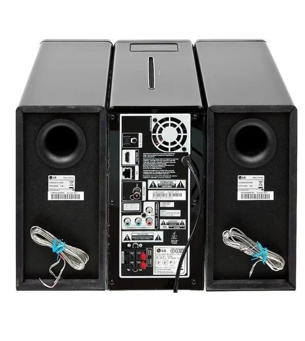 Музыкальный центр LG FX166, 160Вт, FM, CD, DVD
