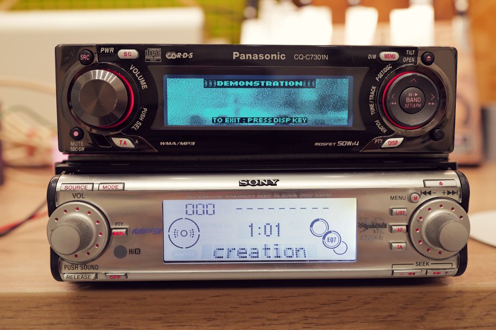 Sony CDX-MP70  Cd Player Auto de TOP mp3