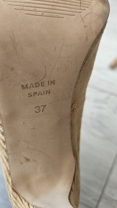 Обувки,цвят горчица