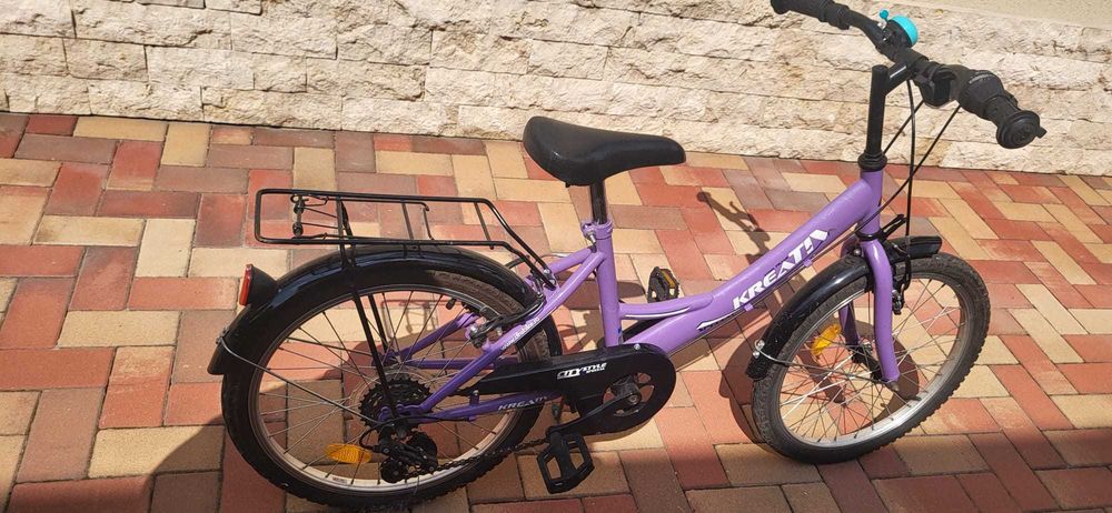 Bicicleta DHS Kreativ 7-9 ani