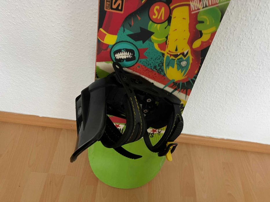 Placa snowboard  Salomon Junior 135cm +legaturi Head