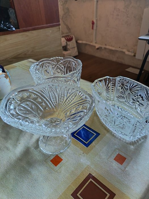 Хрустальная ваза