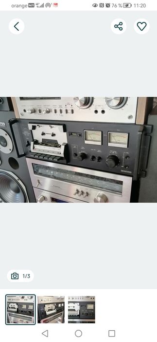 Deck Sansui SC 1110, impecabil