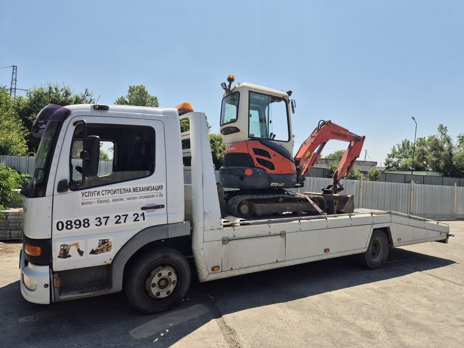 Услуги с мини багер. Хидравличен чук 150 кг,