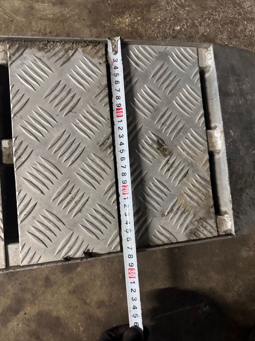 Rampe/Cale  platformă sau remorcă pliabile aluminiu