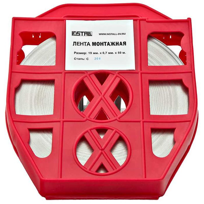 Лента монтажная изготавливается из стали