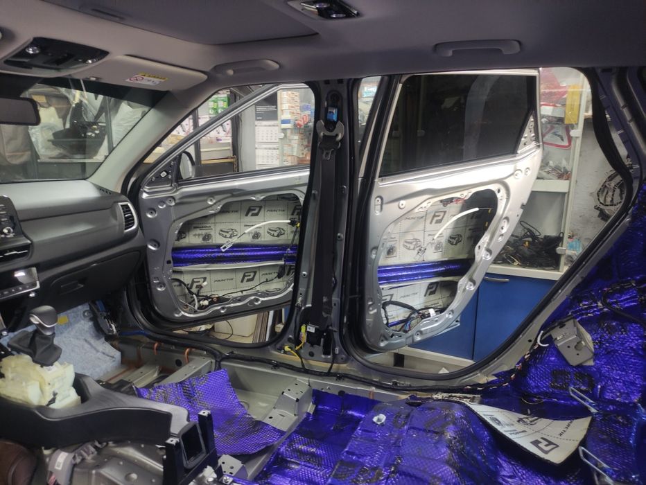 Шумоизоляция автомобиля