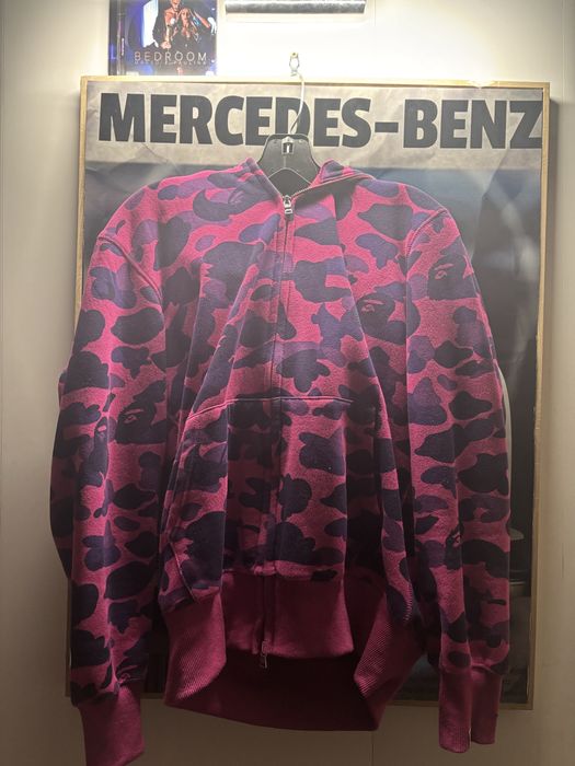 Bape zip up горнище