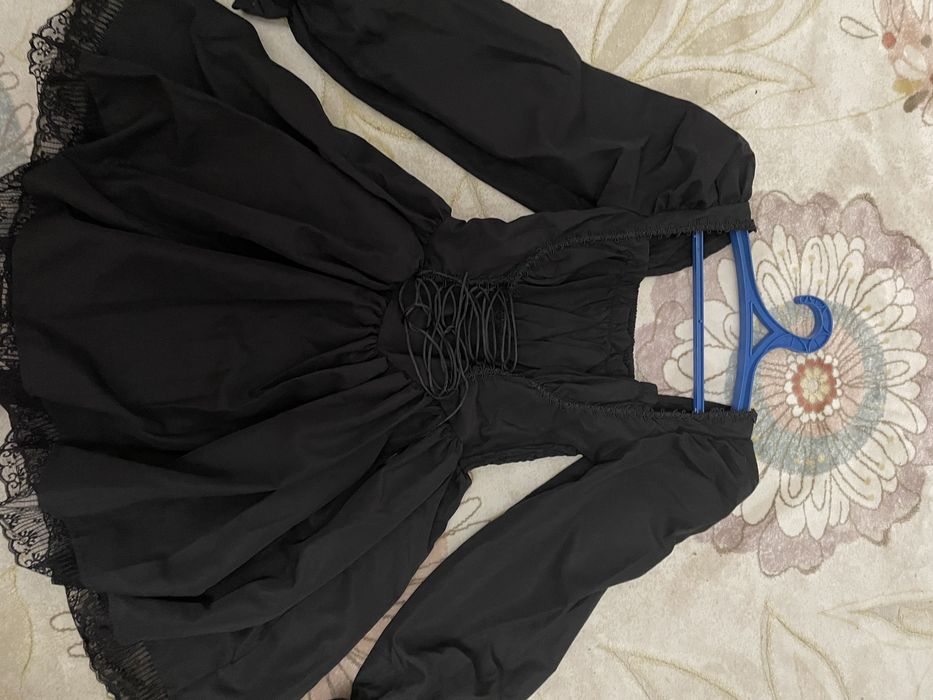 Черное, женское платье