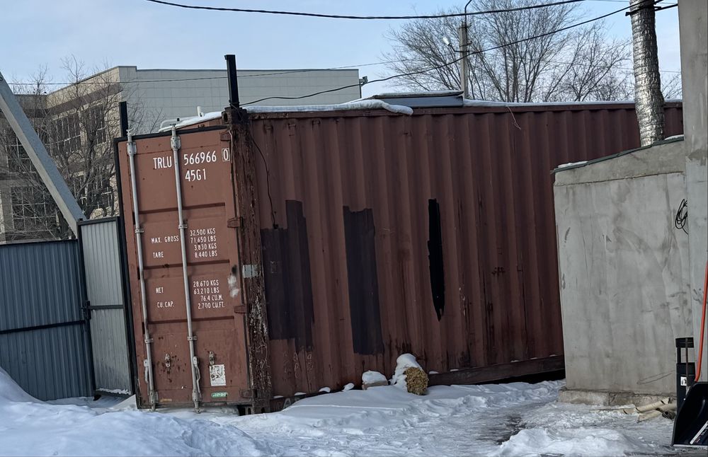 Контенер 40 тон утепленый под фастфуд