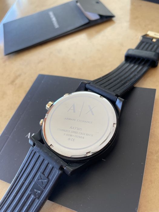 Часовник Armani Exchange Outerbanks AX7105 Черен