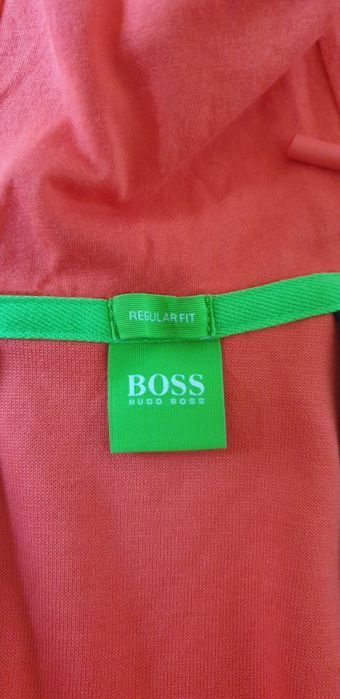 Hugo Boss Green Full Zip Mens Size L ОРИГИНАЛ! Мъжки Суичер!