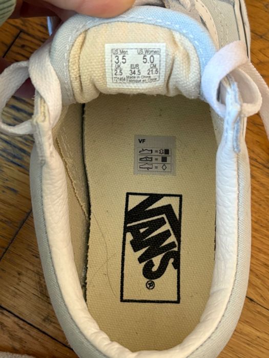 Old Skool Vans 34.5 номер - небесно сини