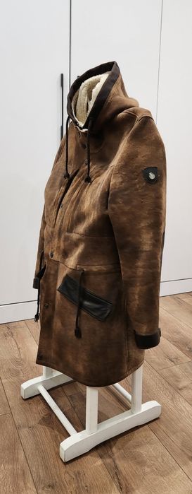 Мужская дубленка, б/у