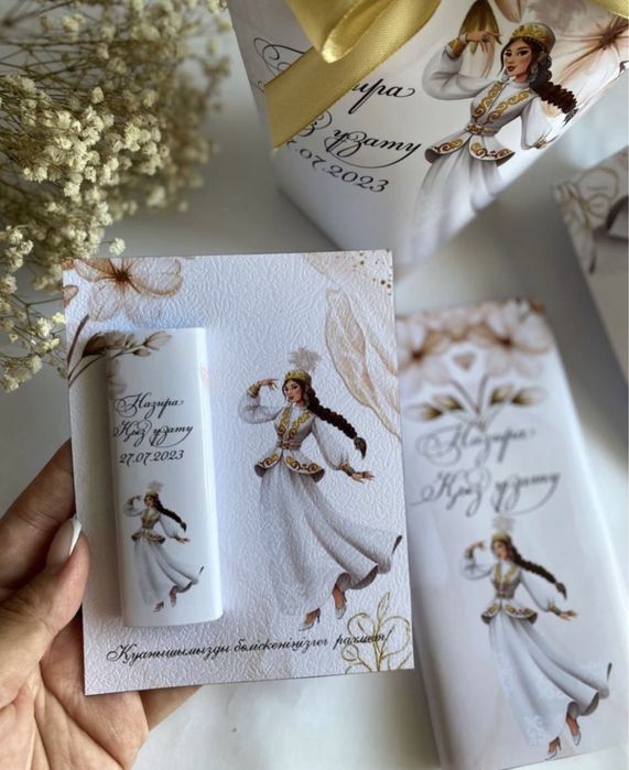 Бонбоньерки жасаймын тапсырыспен