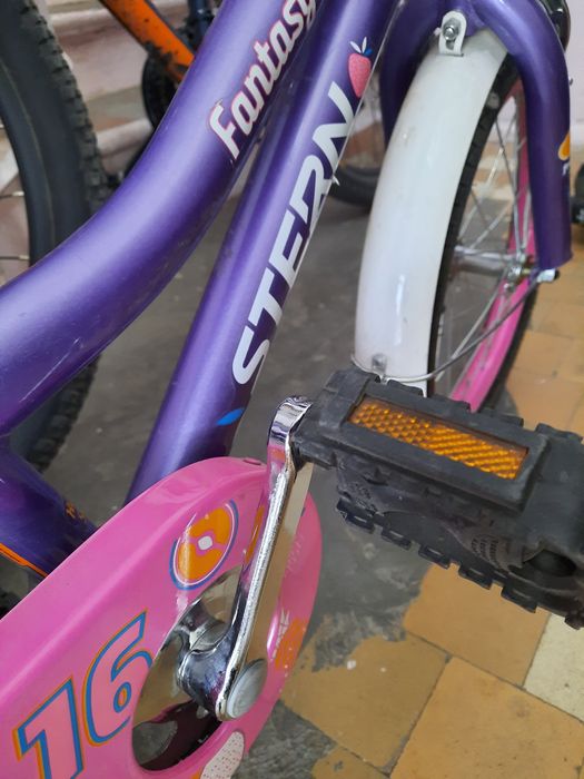 Велосипед для девочки 4-9 лет