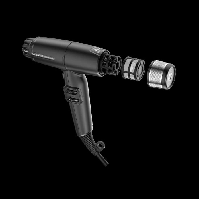 Uscator de par Ga.ma Professional iQ Lite Negru 1500W