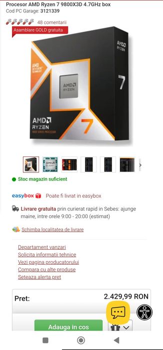 Kit 9800x3d + x670e gigabyte aorus master