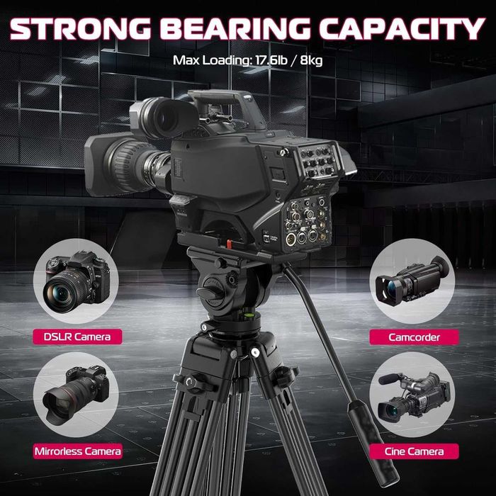 Видео статив с флуидна глава Ulanzi MT-81