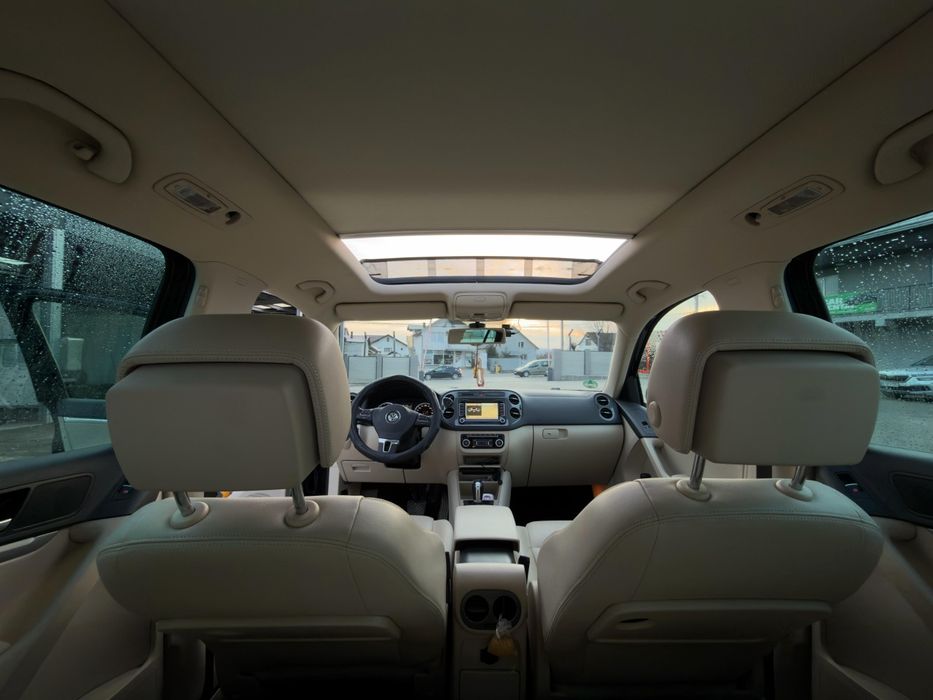 VW Tiguan R-Line 2014 | Piele crem  | 2.0 TDI 177 CP | DSG | 188.000KM