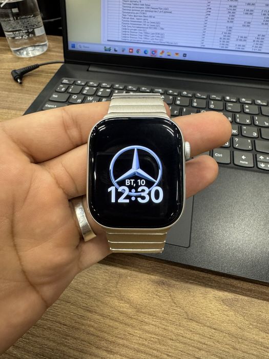 Apple watch 10 46 mm. Silver - Nike+ Battary:100%