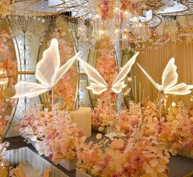 Lampa LED Fluture de podea pentru decor design elegant 60/80/100 cm