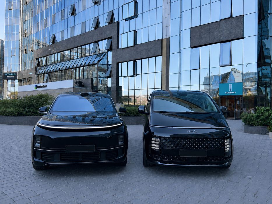 Трансфер Аэропорт аренда минивэна с водителем Межгород Hyundai Staria