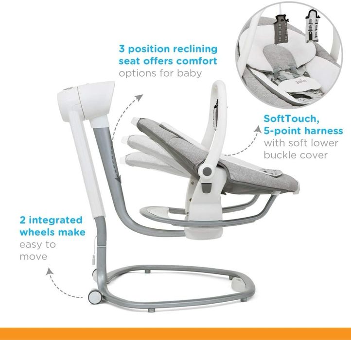 Joie - Leagan si balansoar rotativ Serina 2 in 1