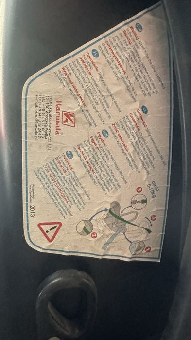 Автокресло детский до 10 кг