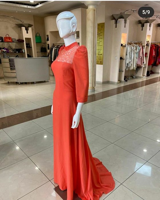 Дизайнерское вечернее платье,необычное ,красивое