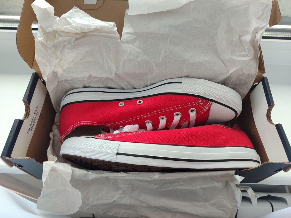 Кеды Converse, оригинал, красные