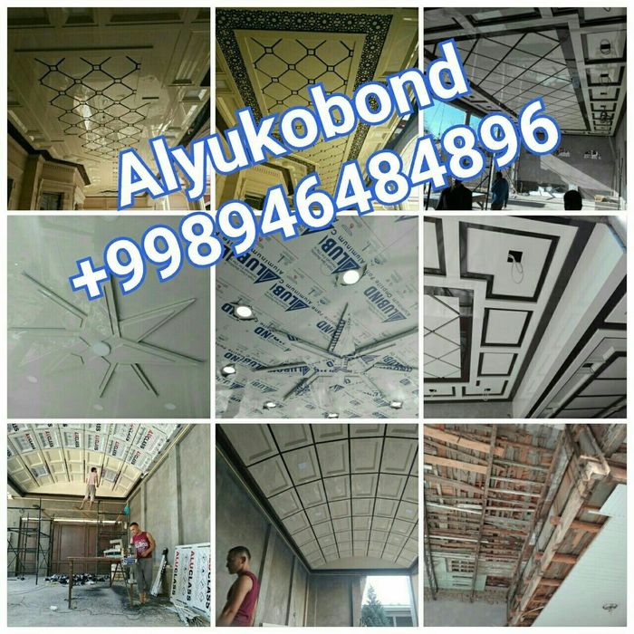 Uchastka uchun alikafon alyukobon alkapon alicabond алюкобонд монтаж