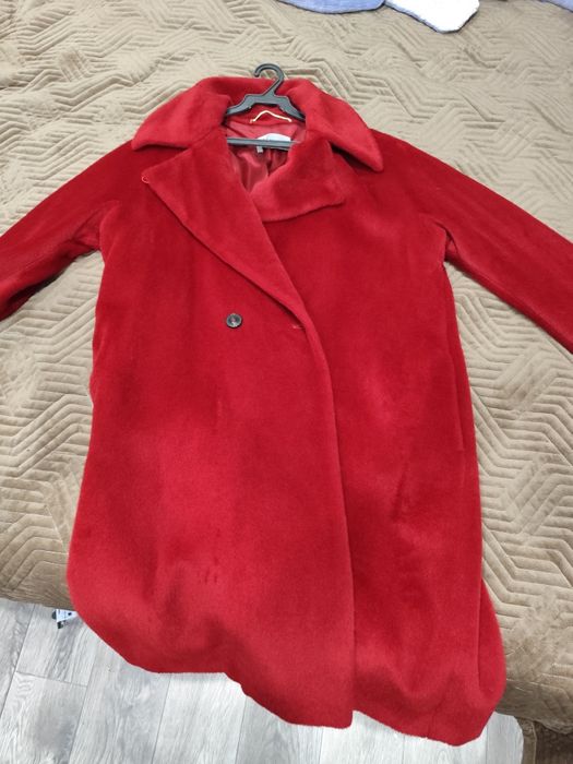 Шуба из альпаки .