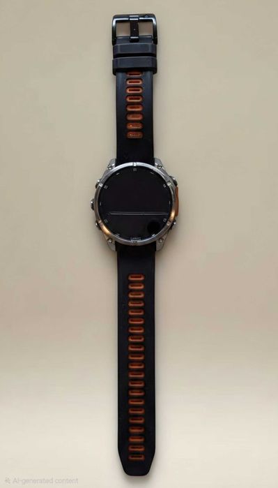Garmin Fenix 8 - 47mm AMOLED, Sapphire / Titanium, с допълнителни каишки