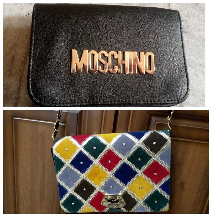 «Недорого» Moschino клатч и сумки 3шт 50 тыс.Arzon 3tasi 50ming