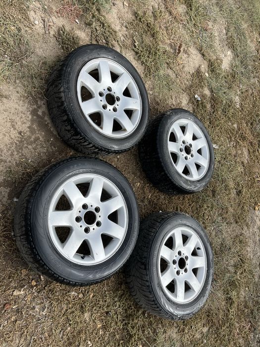 Jante bmw r16 5x120 cu anvelope de iarna