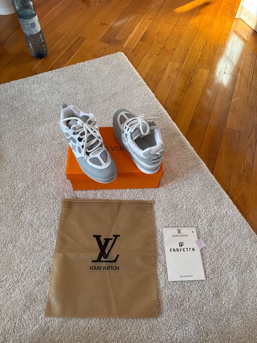 Adidasi Sneakers Louis Vuitton Grey Skate Edition