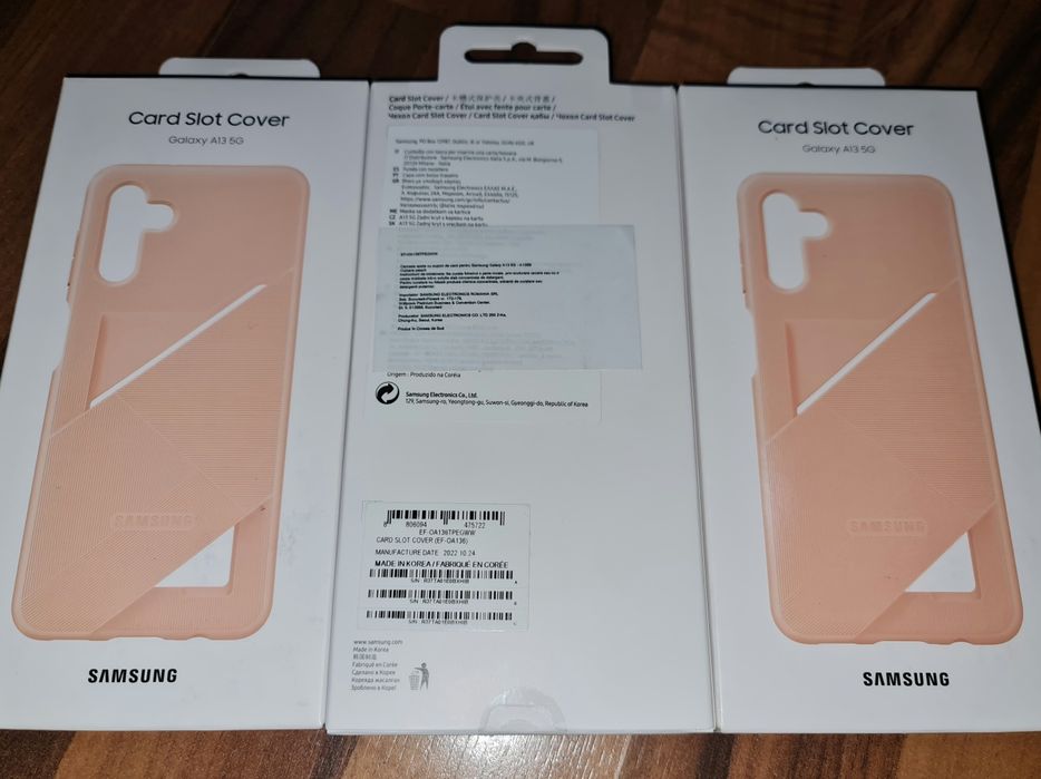 Husa silicon originala Samsung Card Slot Cover Galaxy A13 5G si A04s