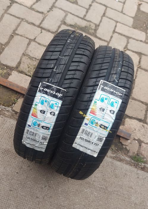 Set 2buc 155/65 R14 75T Dunlop Street Response 2 vară