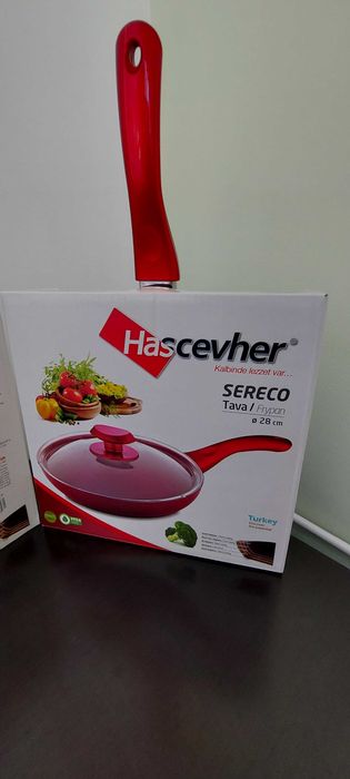 Tigaie aluminium cu capac