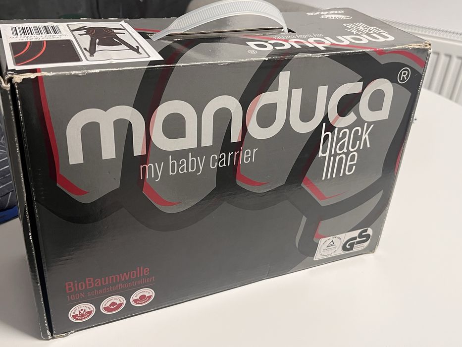 Marsupiu ergonomic Manduca negru