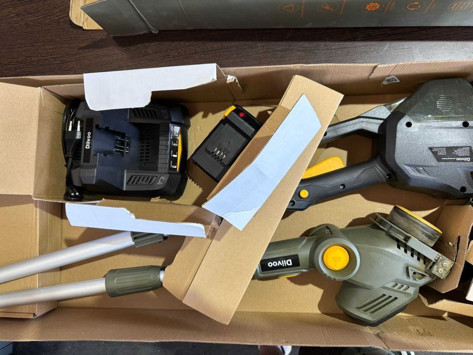 Masina tuns iarba Diivoo 40V 2în1, baterie+incarcator incluse