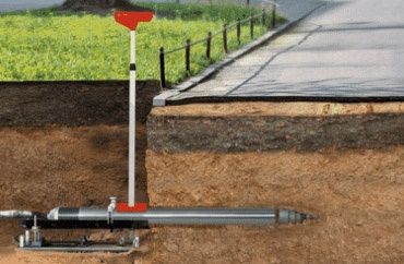 Прокол по асфальт