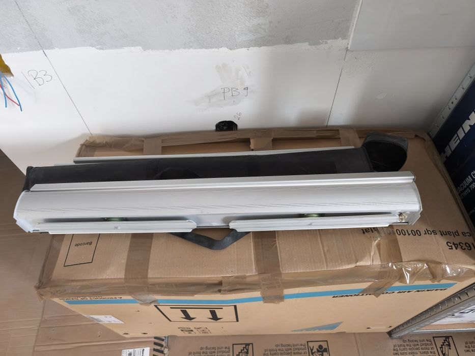 Banner publicitar retractabil 200 x 85 cm profesional aluminiu
