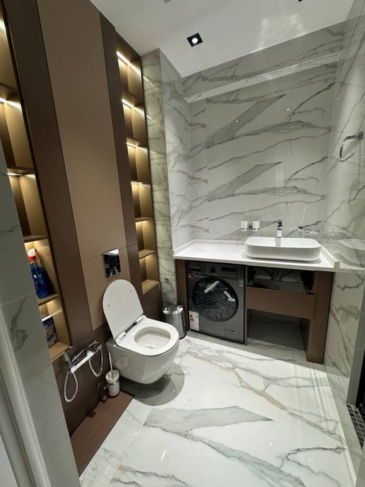 Сдаётся шикарная квартира в Жк NRG OYBEK!! 3-ком с авторским ремонтом!