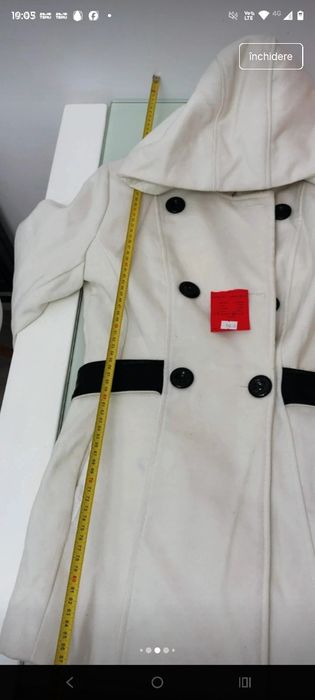 Palton damă nou cu etichetă