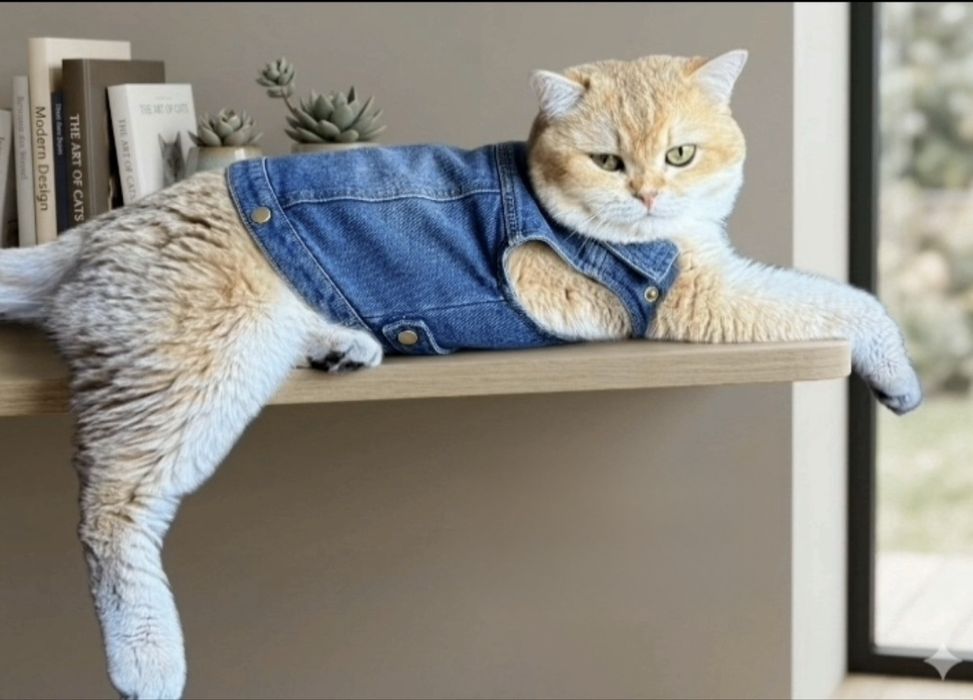 Вязка кот золотой Шиншилла