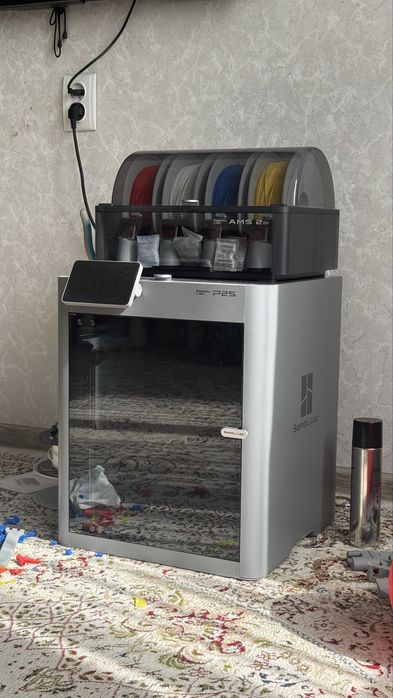 Bambulab P2S вместе с Ams 2