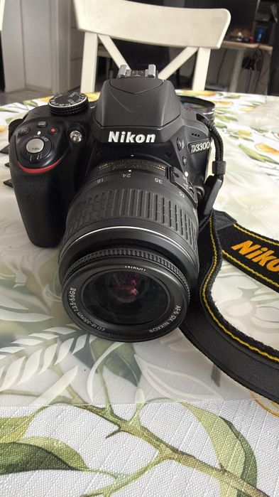 vand aparat foto Nikon D3300 + obiectiv 18-55mm